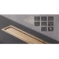 Линейный трап PESTAN Confluo Premium Line Gold, Линейный трап Confluo Premium Line 300 Gold, двухсторонняя модель