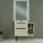 Мебель для ванной CEZARES ELEGANCE 75, Раковина из искусственного мрамора, 75х46