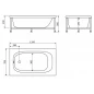 Ванна акриловая BELBAGNO BB101