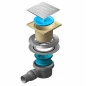 Точечный трап PESTAN Confluo Standard Drops, Точечный трап 150х150 мм Confluo Standard Drops 3,металл с перфорацией Drops (Капли), без рамки