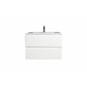 Мебель для ванной комнаты BELBAGNO Z, Раковина из искусственного мрамора чаша справа 1060x460x154