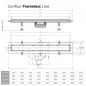 Душевой лоток Pestan Confluo Frameless Line, Душевой лоток Pestan Confluo Frameless Line 550