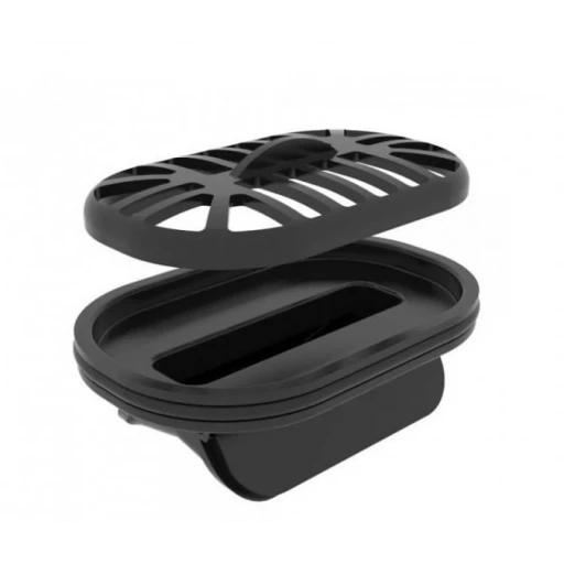 Душевой лоток Pestan Confluo Frameless Line, Душевой лоток Pestan Confluo Frameless Line  850 Black Glass