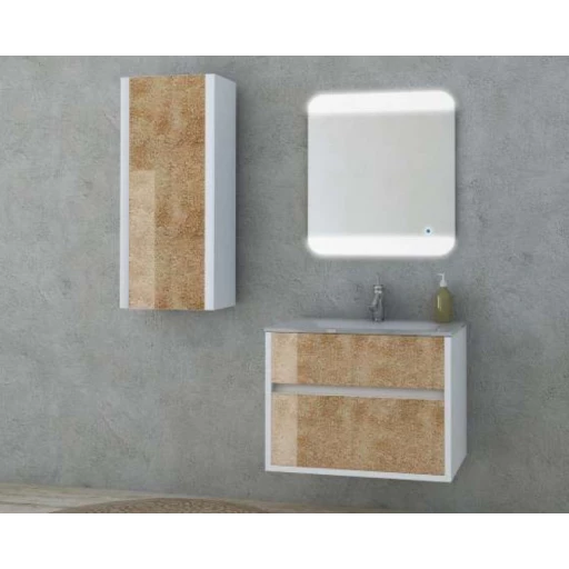 Мебель для ванной CEZARES ELEGANCE 75, Раковина из искусственного мрамора, 75х46