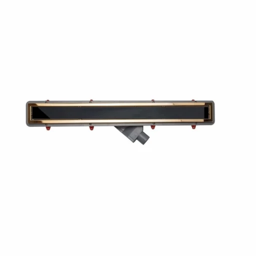 Линейный трап PESTAN Confluo Premium Line Gold With Black Glass, Линейный трап Confluo Premium Black Glass Line 300 Gold
