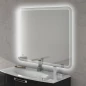 Зеркала CEZARES со встроенной LED подсветкой и сенсорным выключателем Touch system, Зеркало со встроенной LED подсветкой и сенсорным выключателем Touch system, реверсивное