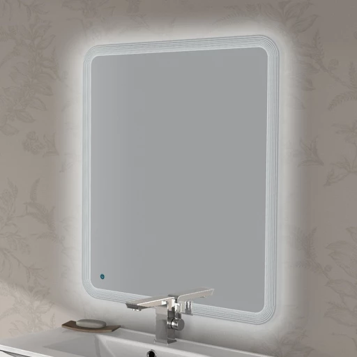 Зеркала CEZARES со встроенной LED подсветкой и сенсорным выключателем Touch system, Зеркало со встроенной LED подсветкой и сенсорным выключателем Touch System, реверсивное