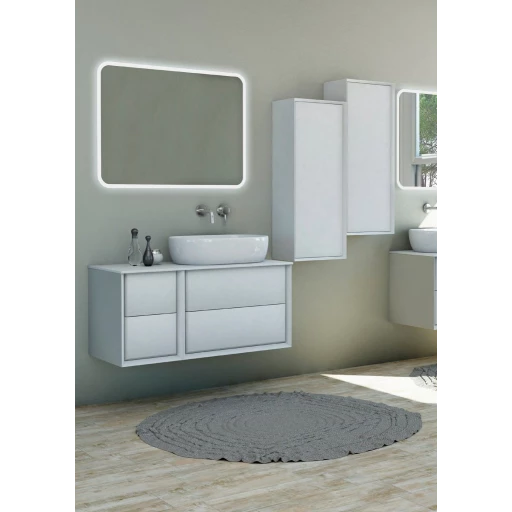 Мебель для ванной комнаты CEZARES BELLAGIO 100, Раковина из искусственного мрамора 710x460x60