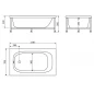 Ванна акриловая BELBAGNO BB101