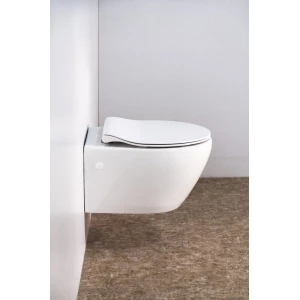 Унитаз подвесной BELBAGNO PROSPERO, Сиденье с LED подсветкой, дюропласт, soft close, металлическое крепление