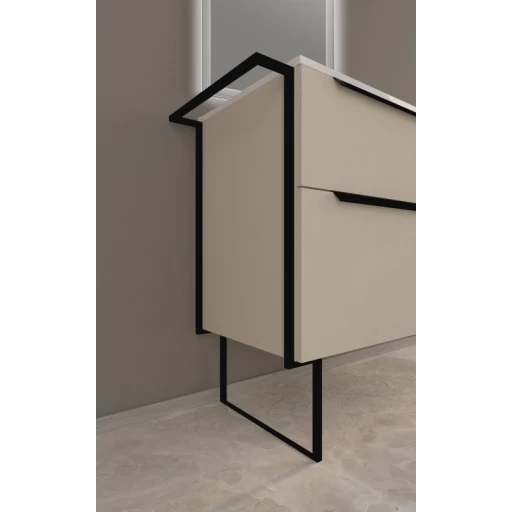 Мебель для ванной CEZARES ELEGANCE 75, Раковина из искусственного мрамора, 75х46
