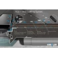 Душевой лоток Pestan Confluo Slim Line +, Душевой лоток Pestan Confluo Slim Line 550+