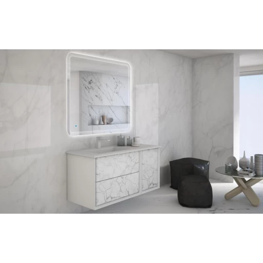 Мебель для ванной комнаты CEZARES BELLAGIO 100, Раковина из искусственного мрамора 710x460x60